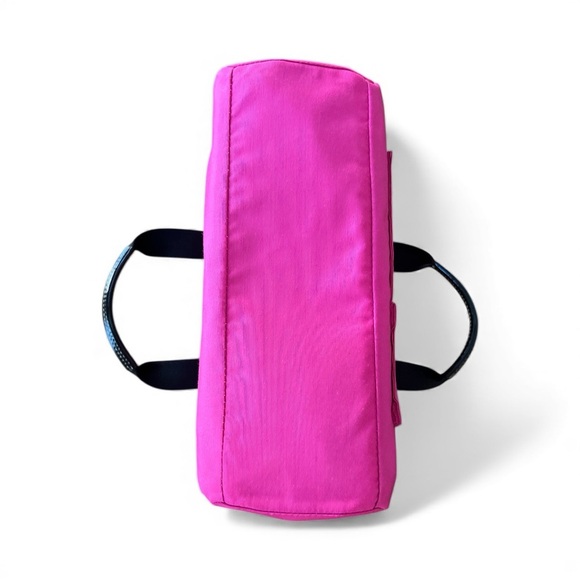 Coach F14877 Signature Black Gray C Jacquard Purse Patent Leather & Dust Bag - Picture 11 of 13